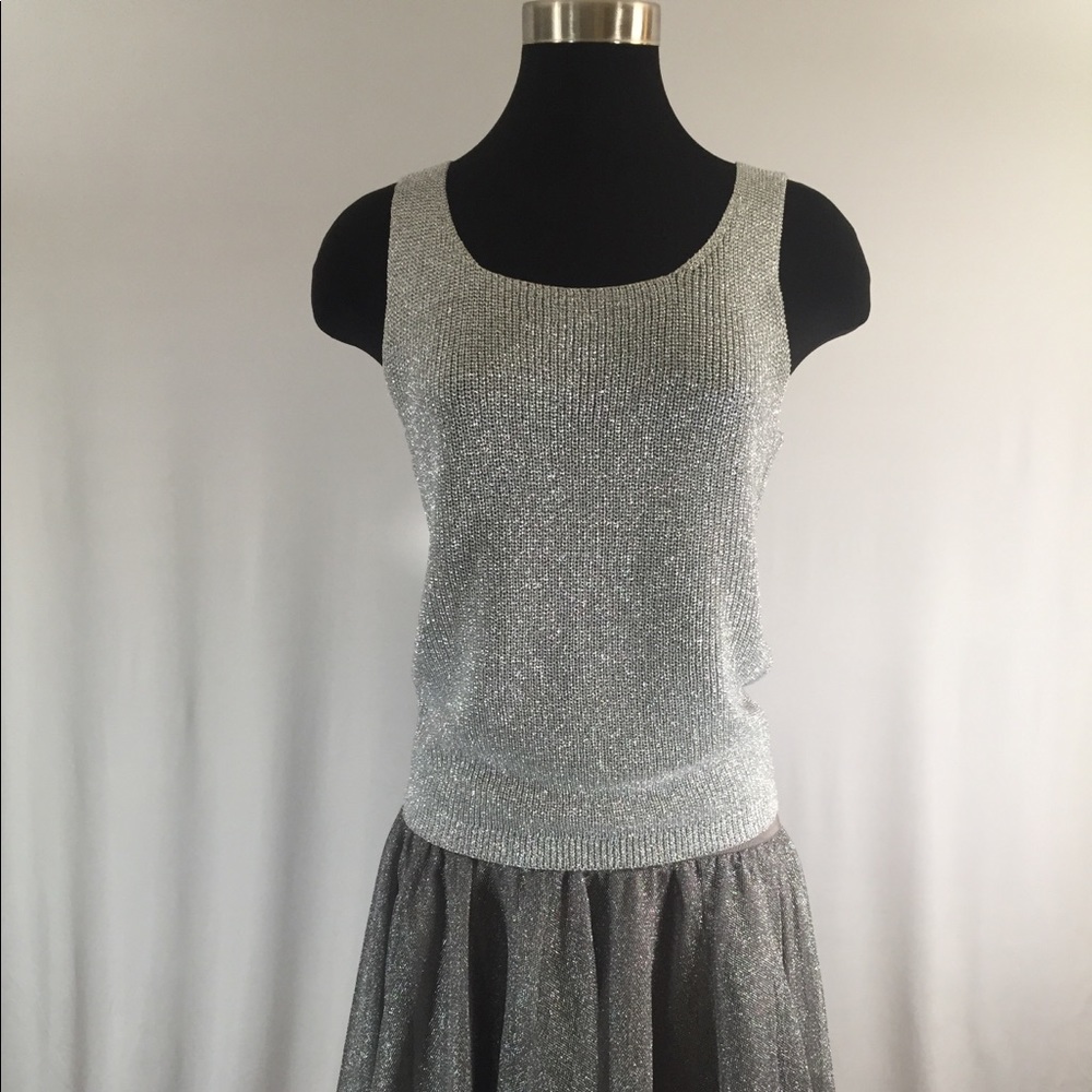 XXist Metallic Silver Tank
